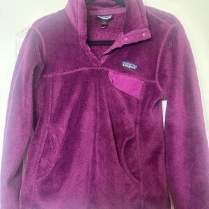 Patagonia Purple Fleece Pullover